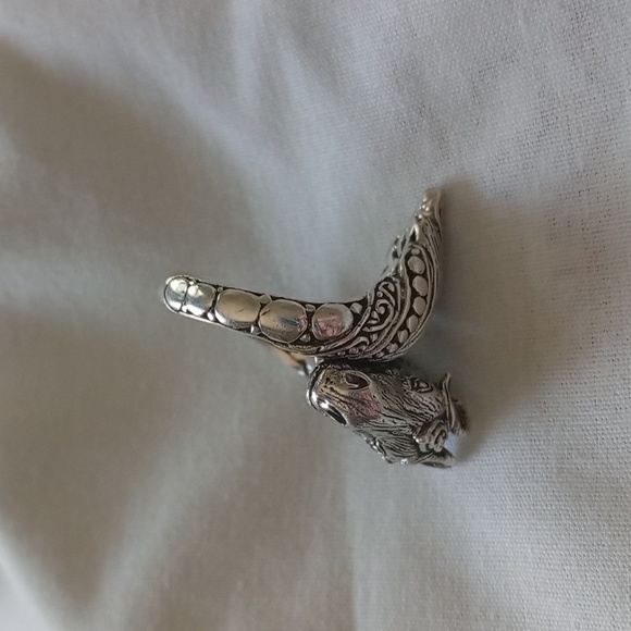 Sterling Silver "Tender Life" Horse Bypass Ring NWT - Picture 5 of 7